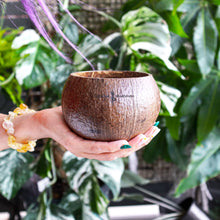 Load image into Gallery viewer, Scented Candle - Soy Wax Candle in a Coconut Bowl