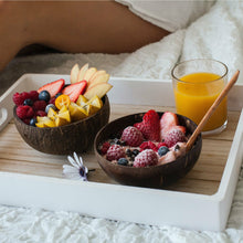 Load image into Gallery viewer, Coconut Bowl - Bundle of 2 Jumbo Bowls - With Cutleries