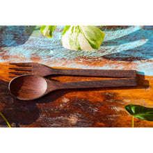 Load image into Gallery viewer, Coconut Wooden Cutlery Bundles
