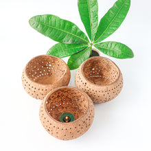 Load image into Gallery viewer, Coconut Shell Tealight Candle Holders
