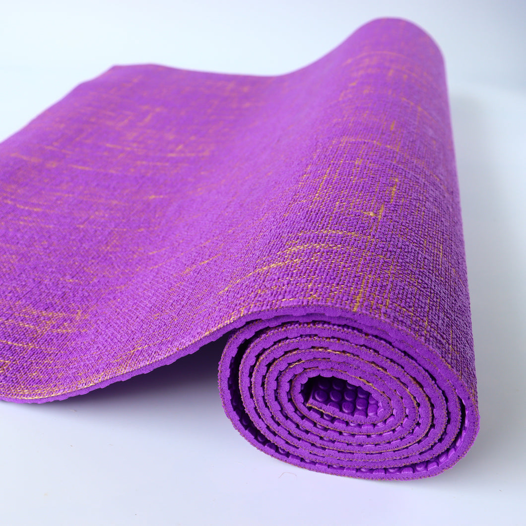 Best Yoga Mat - Premium Quality Linen and TPE Exercise Mat