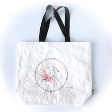 Load image into Gallery viewer, Multi purpose water proof, reversible, gym bag, Tyvek Dupont Paper &amp; Canvas Tote Bag
